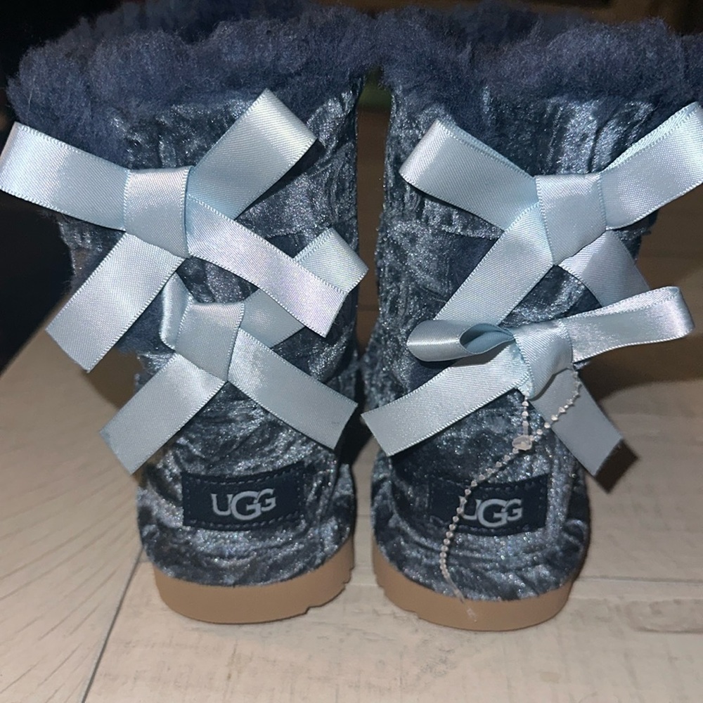 NEW Navy Blue Velvet UGGS